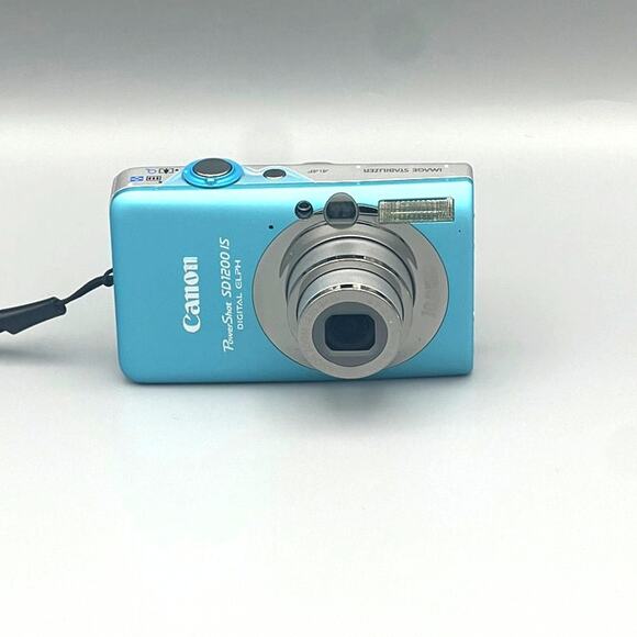 Canon PowerShot SD1200 IS | Digital Camera | 10MP | Blue - Picture 2 of 5